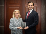 Resident Commissioner with Congresswoman Debbie Dingell