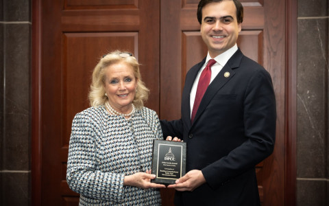 Resident Commissioner with Congresswoman Debbie Dingell