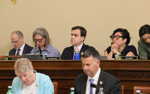 Resident Commissioner in Natural Resources Committee hearing
