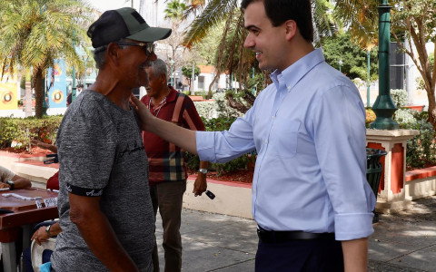 Congressman with the People